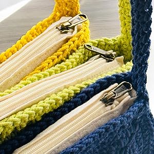 Cotton Handknitted Crochet Sling bag
