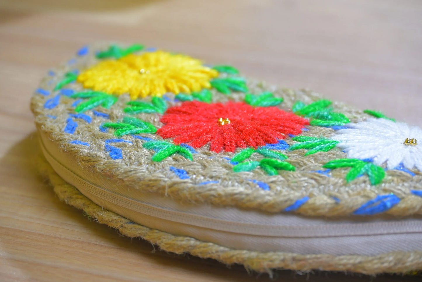 Ethnic Clutch for Ladies | Embroidered Pouch Bag
