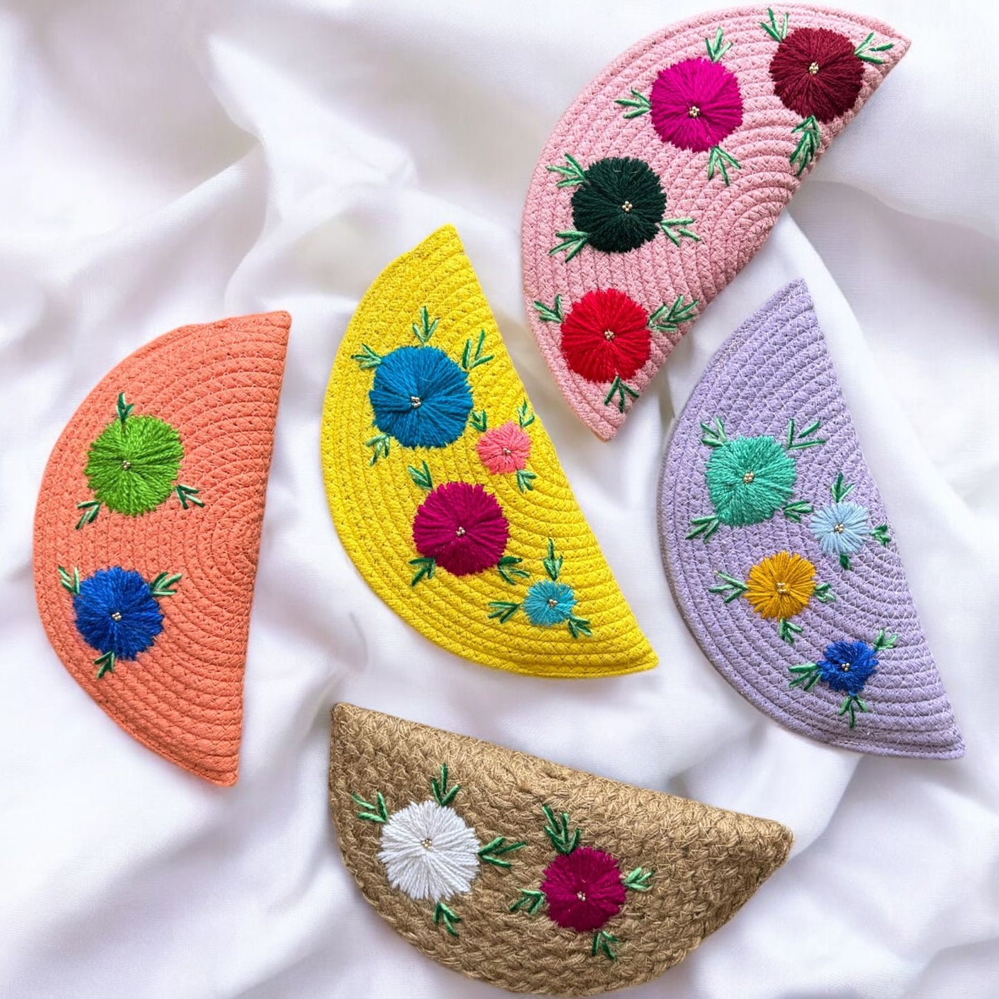 Ethnic Clutch for Ladies | Embroidered Pouch Bag
