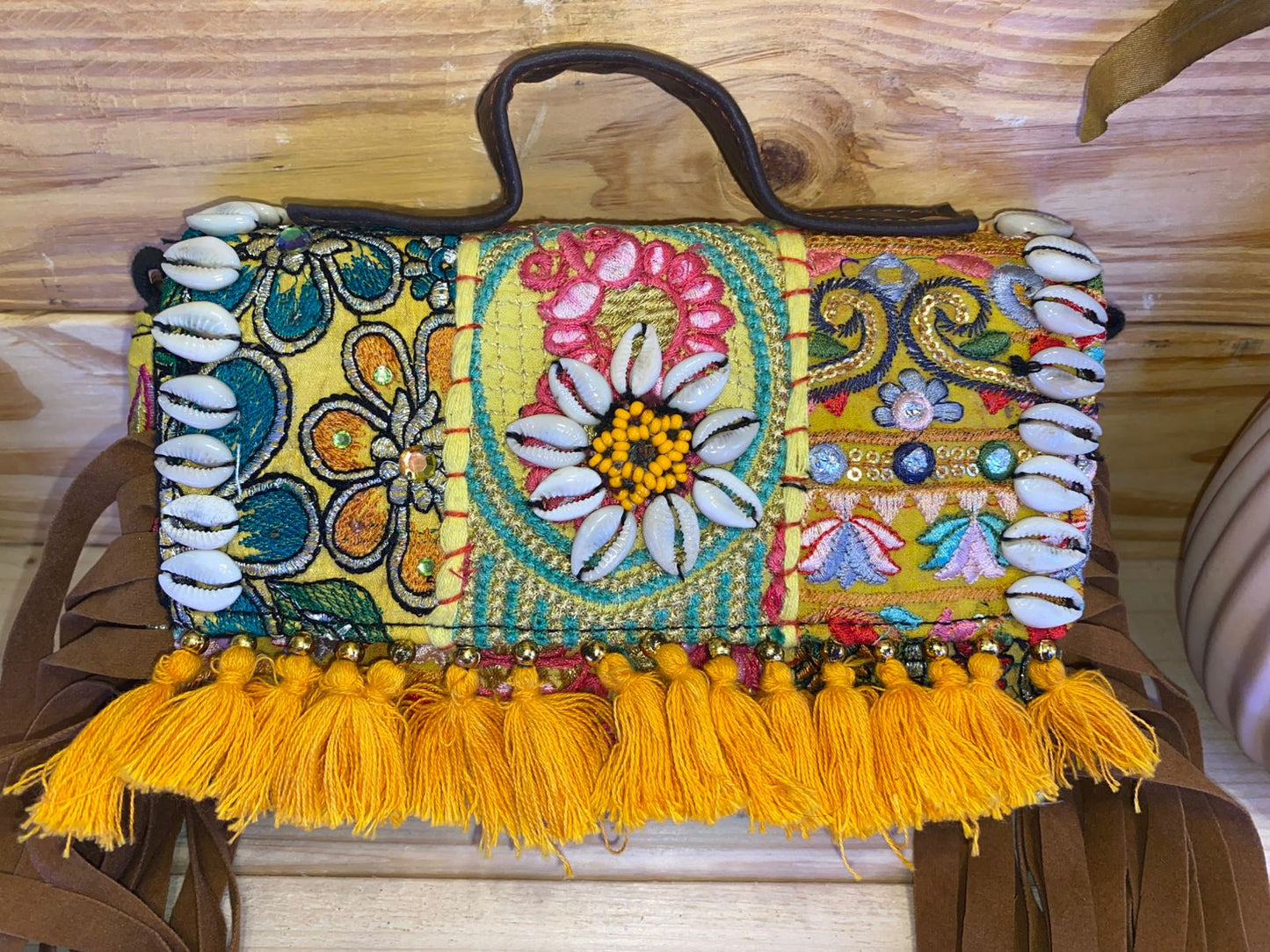 indian patchwork handmade banjara tote embroidery cultch women bag