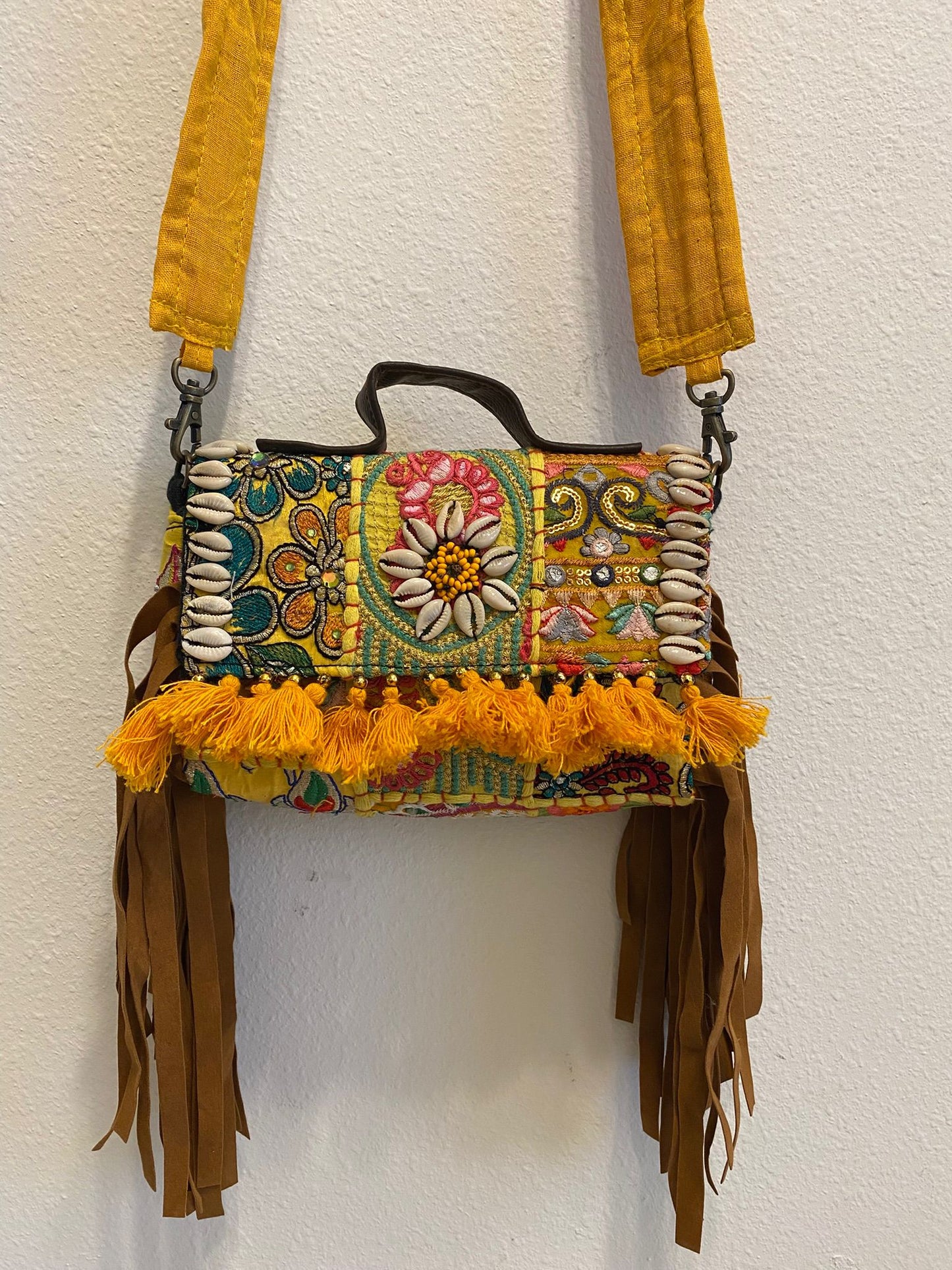 indian patchwork handmade banjara tote embroidery cultch women bag